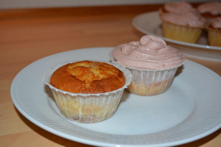 Vanilje cupcakes